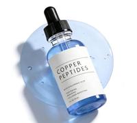 GHK-Cu Copper Peptide Serum, Anti Aging Serum, Peptides Serum For Face, Peptide Moisturiser | Hydrates, Firms Skin & Reduces Fine Lines | For Dullness & Dry Skin