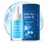 GHK-Cu Copper Peptides Face Serum with SNAP-8, Multi-Peptide Serum for Face, Advanced Facial Peptide Serum Concentrate for Fine Lines and Skin Elasticity, Deeply Nourishing & Hydrating,30ml / 1 Fl Oz