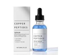 GHK-Cu Copper Peptides Serum 1%, Multi-Peptide Formula Anti Aging Face Serum for Fine Lines & Skin Elasticity, Instantly Plumps & Radiant Skin