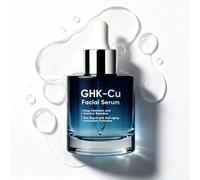 GHK Cu Peptide Serum, Copper Peptides Serum For Face, Anti Aging Serum For Women, Peptide Moisturiser - Firming & Hydrating Serum For Fine Lines, Dullness & Elasticity - Multi-Peptide Booster