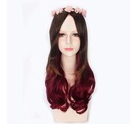 GHK Fashion Sexy Long Lolita Wig Cosplay Costume Synthetic Hair Halloween Costume Ombre Party Play Wigs For Women 113