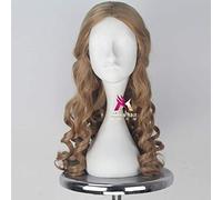 GHK For AdultAlice Cosplay Wig Film Alice in Wonderland Curly Long Brown Synthetic Hair Camel