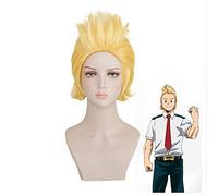 GHK Halloween My Hero Academia BIG 3 Million Mirio Toogata Short Golden Wig Cosplay Costume Boku no Hero Academia Hair Wigs For Men