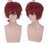 GHK Violet Evergarden Cosplay Wig Claudia Hodgins Gilbert Bougainvillea Benedict Violet Evergarden Costume Halloween Party Wigs Claudia Hodgins red