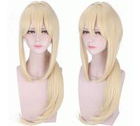 GHK Violet Evergarden Cosplay Wig Claudia Hodgins Gilbert Bougainvillea Benedict Violet Evergarden Costume Halloween Party Wigs blonde straight