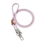 GHKJOK Pink Phone Lanyard Strap - Adjustable Crossbody Neck Holder 120cm Durable Nylon Cord for Travel Outdoor Use Prevents Phone Loss Easy Installation Universal Fit