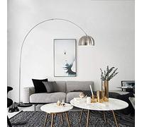 ghl Modern Arc Floor Lamp, Elegant Arc Floor Light Eyecaring Reading Standing Lamp for Living Room,Bedroom Decoration Lighting (Without Bulb) Large