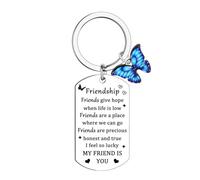 Ghloyza Friendship Gifts For Women Best Friend Keyrings Friends Birthday Gifts for Women Friendship Keyring Gift for Bestie Gifts for Women Graduation Gift for Friend Present