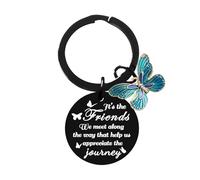 Ghloyza Friendship Gifts for Women Friends Gifts Best Friend Keyring True Friends Birthday Gift for Bestie Female Friend Sister Gifts Best Friend Present