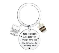 Ghloyza Funny Office Keyring Gift for Women Men Funny Boss Gift Team Office Gag Gifts for Manager Supervisor Leader Coworker