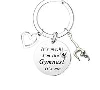 Ghloyza Gymnastics Gifts for Women I'm the Gymnast Keyring Gymnastics Stuff Gymnastics Keyring Thank You Gifts for Gymnastics Coach Gymnast Birthday Gifts Ideas Appreciation Gifts Graduation Gifts