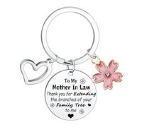 Ghloyza Mother In Law Keyring Mothers Day Gifts For Mother Gifts Birthday Gift for Mothers In Law Gifts Stepmother Gifts