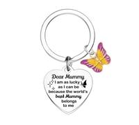 Ghloyza Mum Gifts Mother's Day Gifts for Mum Birthday Gifts from Daughter Son Mum Keyring I Love You Gifts for Mum Dear Mum Present