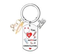 Ghloyza Nurse Keyring 2025 Nurses Gifts for Women Nurses Appreciation Week Gifts for Female Practitioner Nursing Student 2025 Graduation Gifts for Her