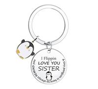 Ghloyza Penguin Keyring Penguin Gifts for Penguin Lovers Inspirational Gifts for Women Sister
