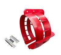 GHmarine PG00140 Boat Propeller Safety Cover for Outboards and Stern Drives 70-120 HP Guard with 14 Inches and Red Polypropylene Plastic