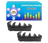 GHNCSL Compatible WB-P08 ACDN0Y1 Black Waste toner box Replacement for Konica Minolta C3300i C3320i C3350i C4000i C4050i Printer (WBP08) Black*2