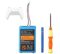 GHONLZIN 4000mAh 3.65V PS5 Controller Battery for Sony PS5, Rechargeable LIP1708 Li-Ion Playstation 5 DualSense Wireless Controller Battery (Carry Tools)