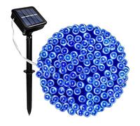 GHONLZIN Solar String Lights, Solar Garden Lights 100 LED 39ft Outdoor Waterproof Fairy Lights 8 Modes Decorative Lighting String Lights for Wedding Party Tree Xmas Garden Decoration