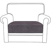 Ghopy Stretchy Sofa Cushion Cover Covers, Stretch Sofa Seat Slipcover Non-Slip Elastic Couch Seat Covers Protector Machine Washabe for Sofa Cushion Pad Furniture Protectors