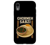 Ghormeh Sabzi Persian Stew with Saffron Rice Case for iPhone XR