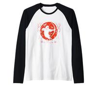 Ghost Archer Under Moon Raglan Baseball Tee