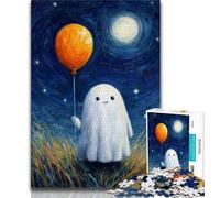 Ghost Baby Jigsaw Puzzles for Teenagers 1000 Jigsaws,Stress Reliever Difficult Challenge Deal As Gifts for The Whole Family 38x26cm
