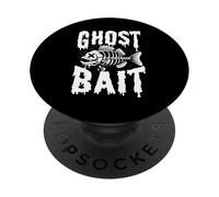 Ghost Bait Skeleton Fish Design PopSockets Adhesive PopGrip