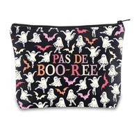 Ghost Ballet Dancer Makeup Bag Ballet Ghost Gifts Pas De Boo Ree Gifts Spooky Dance Teacher Zipper Pouch (PAS Boo UK)