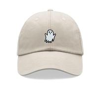 Ghost Baseball Cap Vintage Washed Unisex Dad Hat Adjustable Stone