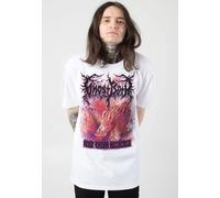 Ghost Bath - Rose Thorn Neclace Cover White - T-Shirt - white - XL - 100% Cotton XL