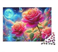 Ghost Bikers Jigsaw Puzzle - 300 Piece Beautiful Pictures Brain Game, Relaxing Challenge & Premium Home Décor (For Everyone 12+)