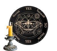 Ghost Board Divination - Spiritism Boards with Letters Wooden Pointers, Spirit Decorative Board Game for Beginners Family