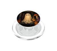 Ghost Book Skull Black Cat Mushroom Purple Crystal Hallowee PopSockets PopGrip for MagSafe