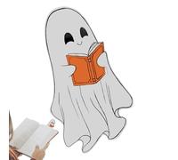 Ghost Bookmark - Transparent Page Marker for Books, Creative Stationery, Fun Novelty Gift for Writers, Kids, Adults | Reading Tool for Novels, Study Accessories, School Office Halloween Decor