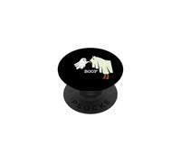Ghost Boop On A Horse's Nose Funny Halloween Graphic PopSockets Adhesive PopGrip