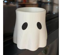 Ghost Buckets, 2025 New Ghost Planter Ghosts Vase, Halloween Ghosts Bucket, Candy Bowl Decor, Fern Display Stand Decor, for Indoor Outdoor Home (5.5in)