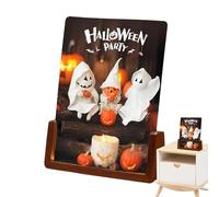 Ghost Campfire Flickering Night - Convenient Ghost Campfire Nightlight | New Halloween Night Light | Halloween Indoor Decorations for Bedtime Reading Or A Camping Trip