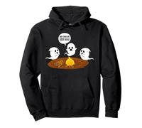 Ghost Campfire Funny Halloween Pullover Hoodie