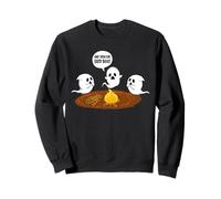 Ghost Campfire Funny Halloween Sweatshirt