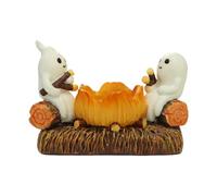 Ghost Campfire Night Light | Resin Halloween Nightlight Indoor Decorations | Creative Halloween Night Light | Bonfire Scene Decor for Living Room Tabletop Bedroom