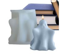 Ghost Candle Mold | 3D Ghost Resin Mold,Epoxy Handmade Moulds for Home Halloween Baking Soap Cake Candy Wax Arts