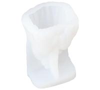 Ghost Candle Mould Shadow Man Resin Casting Silicone Mould Halloween Mould Making for DIY Candles Wax Plaster Polymer Clay Decoration
