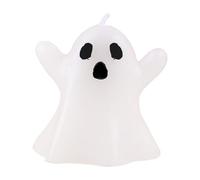 Ghost Candles - Ghost Decorative Halloween Candle Set | Spooky Wax Candles for Tabletop, Haunted House Party or Home Decor, Cute White Ghost Halloween Decorations
