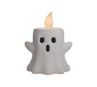 Ghost Candlestick Ornament - Resin Halloween Figurine | Whimsical Ghost Decoration | Stylish Shelf Decor for Living Room, for Holiday Workplace Dining Studies Entryway Living Room Home Table Bathroom
