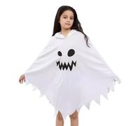 Ghost Cape for Kids Comfortable Scary Festival Carnival Cloak