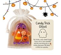 Ghost Card | Motivation Cards Halloween Shape Fire Spirits | Detail Incentive for Students Teens Children Employees Adults Companions Graduates Teams Waiting Rooms