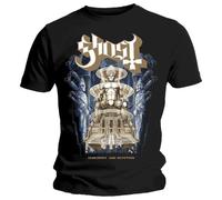 Ghost Ceremony and Devotion T Shirt XL Black