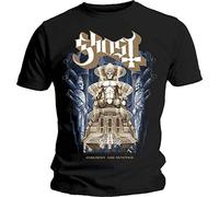 Ghost Ceremony & Devotion Official Tee T-Shirt Mens Unisex (XX-Large) Black