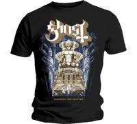 Ghost Ceremony & Devotion T-Shirt in Black | Size: XL
